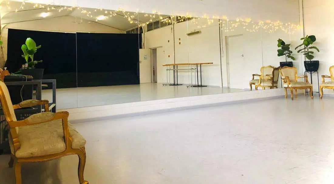 Studio 1, the mirrored dance studio